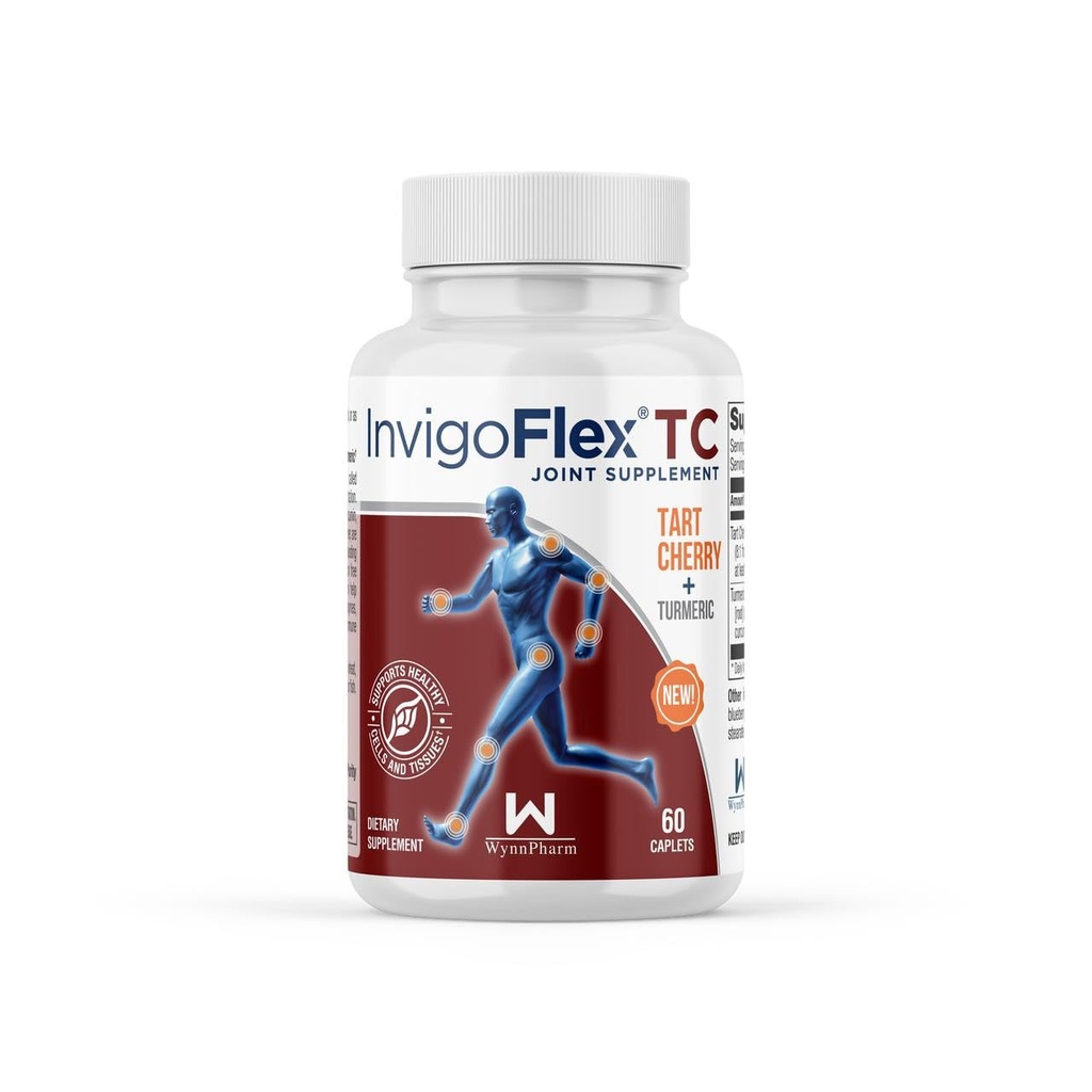 INVIGOFLEX TC - Tart Cherry and Tumeric (60 caplets)