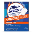 Alka-Seltzer Hangover Relief Effervescent Tablets Formulated for Fast Relief of Headaches, Body Aches and Mental Fatigue, 20CT