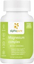 Magnesium Complex with Greens, Magnesium Glycinate, Magnesium Gluconate, and Magnesium Malate Provide 250 mg of Elemental Magnesium Per Serving, Third Party Tested. Plus Five Greens Rich in Magnesium