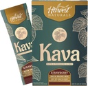 Kava Extract with L-Theanine & MCT Drink Mix | Strawberry Flavor | On-The-Go Sticks Add to Water | 6 Sticks (6 Servings)