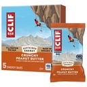 CLIF BAR - Energy Protein Bars - Crunchy Peanut Butter - Made with Organic Oats - Energy Bars - Non-GMO - (5 Pack)