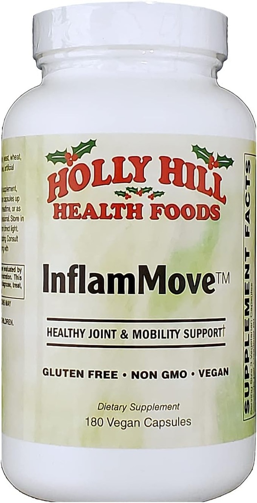 Holly Hill Health Foods, Inflammove (Healthy Joint & Mobility Support*), 180 Vegan Capsules