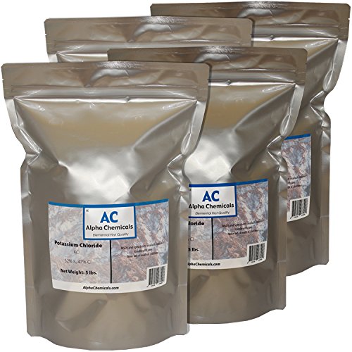 Potassium Chloride - KCl - 20 Pounds