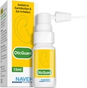 NAVEH PHARMA® Otic Guard - Natural Ear Spray Drops | Organic Herbal Sweet Oil Blend 3 in 1| Itchy Ear, Swimmer's Ear, & Ear Wax Removal | Clogged Ears | 0.5 Fl Oz