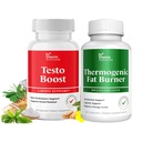 Dr. Vitamin Testo Boost Supplement for Men & Thermogenic Fat Burner