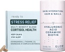 Skin & Stress Relief Set | Cortisol Health & Anti-Aging Supplements with Ashwagandha, Hyaluronic Acid, Ceramides, Biotin & Antioxidants | Calm, Skin & Hair Support