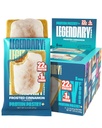 Legendary Foods 22g Protein Pastry 0g Added Sugar, Low Carb, Gluten Conscious, Keto Snack, Ideal for Glucose Management, Includes Whey Protein Isolate, 8 Pack Frosted Cinnamon