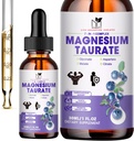 2 Pack | Liquid Magnesium Taurate, Glycinate, Malate, Aspartate, Citrate Calm Magnesium Complex Supplement for Cardiovascular,Sleep,Calm,Cramps Support