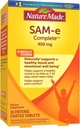 SAM-e Complete 400 mg Tablets, 36 Count Value Size, Supports a Healthy Mood & Joint Comfort