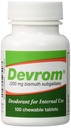 Devrom Tablets Bottle of 100 Tablets,new and old package alternate