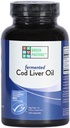Green Pasture Fermented Cod Liver Oil -Non-Gelatin 120 Capsules