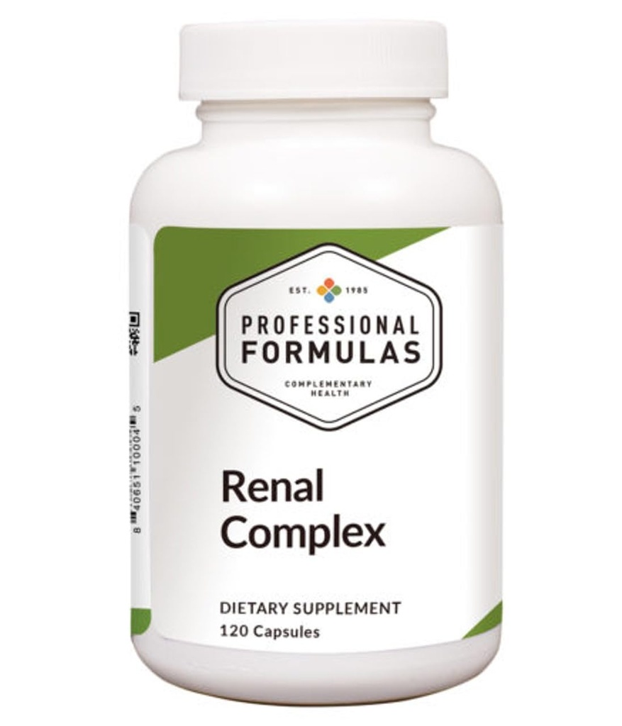 Renal Complex 120 Capsules Lyophilized Kidney glandular with synergistic Support Urinary Health