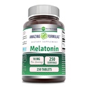 Amazing Formulas Melatonin Supplement | 10 Mg Per Serving | 250 Tablets | Non GMO | Gluten Free | Made in USA