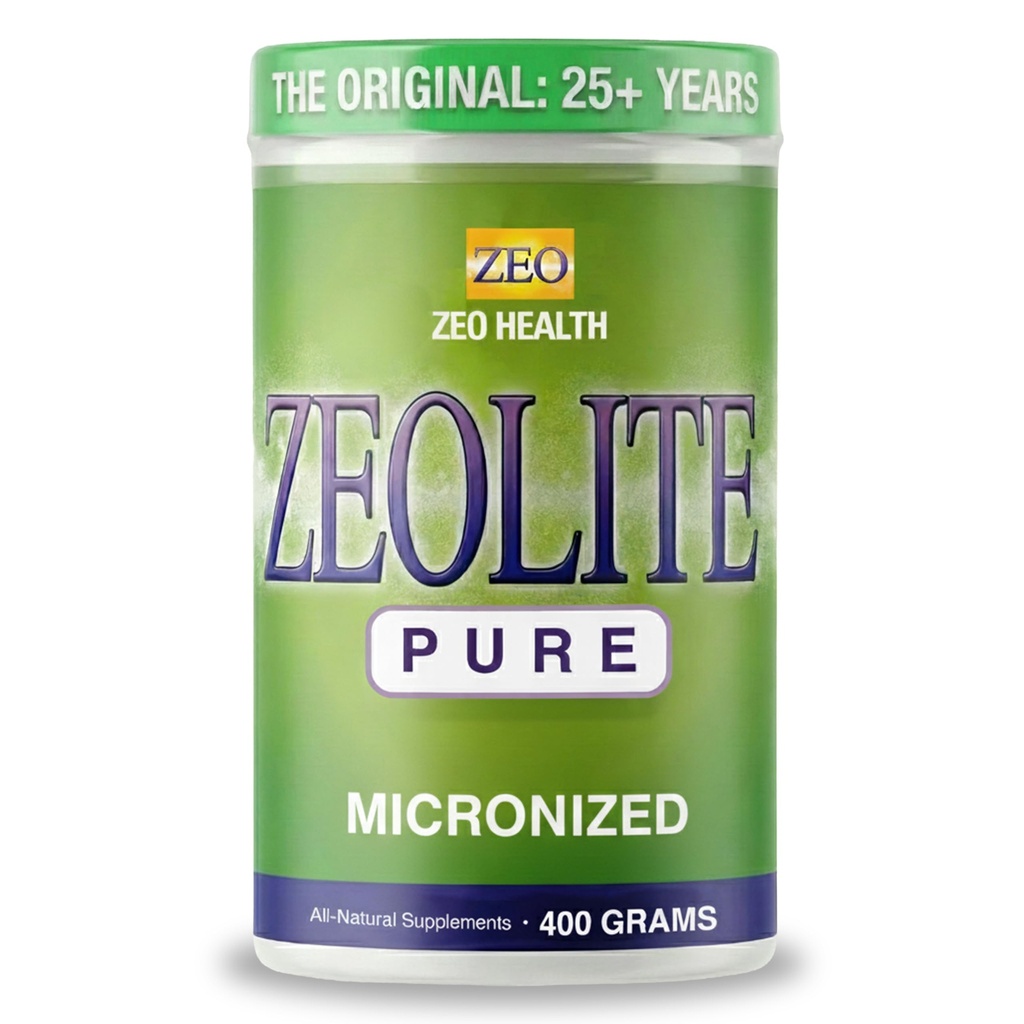 Zeolite Pure | Full Body Detox Cleanse for Women, Men, Adults | Supports Energy, Gut Health, Mental Clarity, & Optimal Inflammation Response | The Original Zeolite Powder (400 Servings)