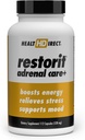 HEALTH DIRECT - Restorit Adrenal Care+ Adrenal Support & Cortisol Balance Supplement - Stress Relief, Calm Energy, Focus & Resilience with B6, Ashwagandha, L-Theanine, 5-HTP, DHEA - 112 Capsules