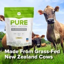 SFH Pure Whey Protein Powder (Vanilla) Best Tastin Grass Fed Whey | All Natural | Non-GMO, No Artificials, Soy Free, Gluten Free | (Vanilla, 31.9 Ounce (Pack of 1)