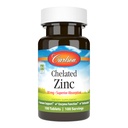 Carlson - Chelated Zinc, 30 mg - Superior Absorption, Immune Support & Enzyme Function, Antioxidant, 100 tablets