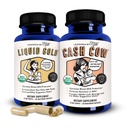 Legendairy Milk Liquid Gold + Cash Cow, Lactation Supplement for Milk Supply Increase and Enhance Prolactin Release - Lactation Support for Breast Milk Production
