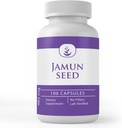 PURE ORIGINAL INGREDIENTS Jamun Seed Capsules (100 Capsules) Always Pure, No Additives Or Fillers, Lab Verified