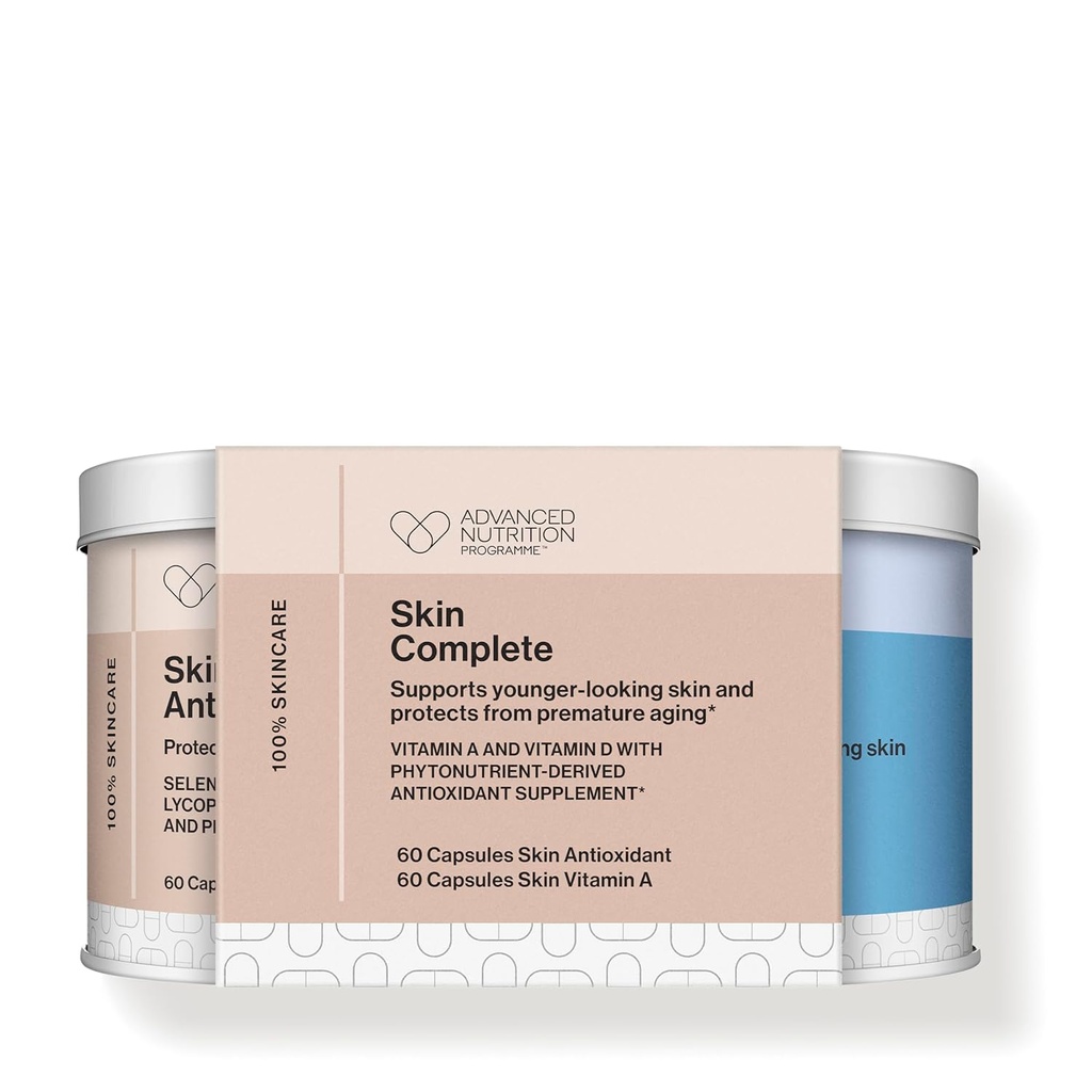 Advanced Nutrition Programme Skin Complete Supplement distributed by jane iredale, 60-day supply