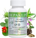 Hepaklin – Herbal Liver Detox & Support Formula for Health, 120 Tabs
