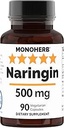 Naringin 500 mg - 90 Veg Capsules - 90 Servings