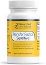 Researched Nutritionals Transfer Factor Sensitive - Immune Support Bovine Derived Transfer Factors & Colostrum Capsules (60 Capsules)