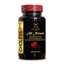 Choless Control Herbal Support Complex with Niacin Policosanol Guggul Garlic Cayenne & Plant Sterols for Maintain ALREADY HEALTHY cholesterol level in every usage 1 Bottle 60 Capsules