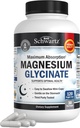 BioSchwartz Magnesium Glycinate 500mg Capsules (120 Mini Caps) Maximum Absorption Magnesium Supplement for Healthy Nerves Muscles Heart Mood and Sleep Support (Vegan, Gluten-Free, Non-GMO)