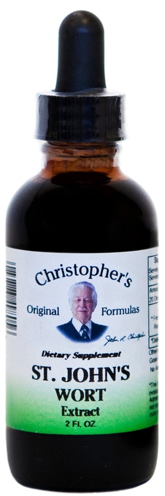 St. John's Wort Herb Glycerite Dr. Christopher 2 oz Liquid