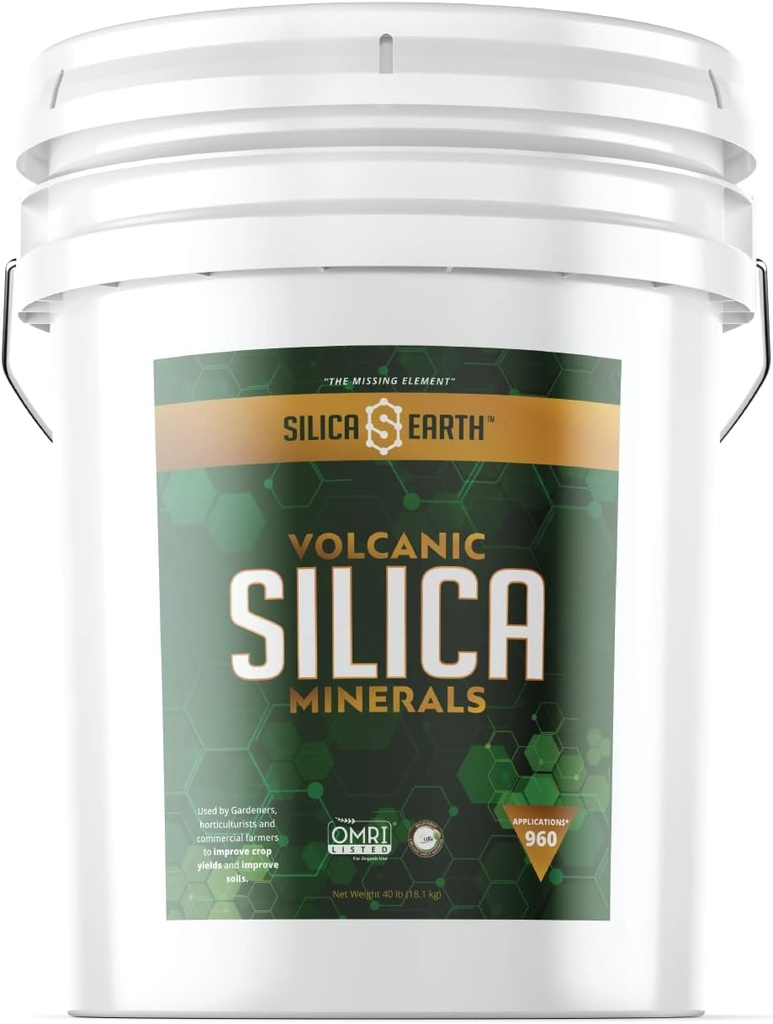 Volcanic Silica Minerals Micronized- 40 lbs