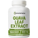 Guava Leaf Extract 1000mg, 10:1 Extra Strength, 150 Pills, Non-GMO & Gluten-Free Guava Extract Capsules for Women and Men