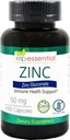 Zinc 50mg, Immune Support & Antioxidant Supplement 100 Capsules - Gluten Free and Non-GMO