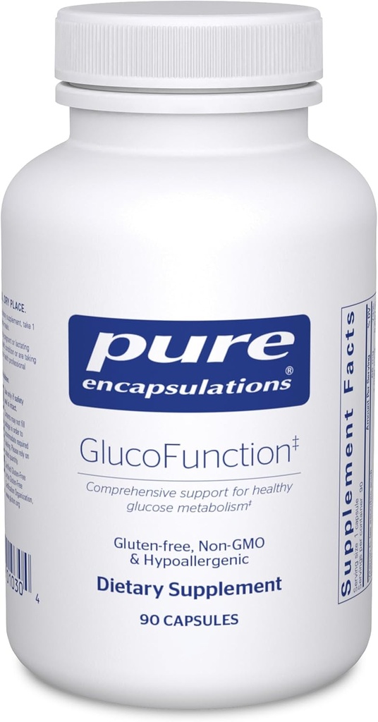 Pure Encapsulations GlucoFunction | Comprehensive Support for Healthy Carbohydrate Metabolism | 90 Capsules