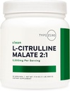 Type Zero Clean L-Citrulline Malate 2:1 Powder Drink Mix (500g, Unflavored) (83 Servings) - Keto Friendly, Gluten Free, Non-GMO