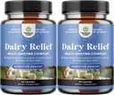 Lactose Intolerance Pills 120 Days Supply - Fast Acting Dairy Digestive Enzymes - Dairy Relief Pills for Digestion, Bloating, Gas and Carb Protein - Digestion Supplement for Lactose Intolerance Relief