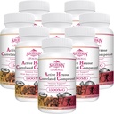 1500mg Liposomal Active Hexose Correlated Supplement,960 Soft Gels Beta-Glucans with Natural Mushroom Extract, Immune System, Liver Function, Maintain T-Cell & Killer Cell Activity