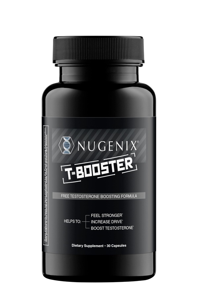 Nugenix T Booster - Free Testosterone Booster Supplement for Men, 30 Count