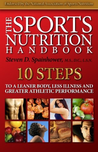The Sports Nutrition Handbook: Best bodybuilding supplements for fitness workout routines; creatine, casein, whey; build muscle, burn fat, personal trainer in a book; tracker sheets.