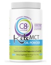 LifeSense C8 enriched MCT Oil Powder Unflavored Sourced from Coconut Oil, Keto-Friendly, Developed by PhD Nutrition in USA, Optimal Fuel for The Brain and Body