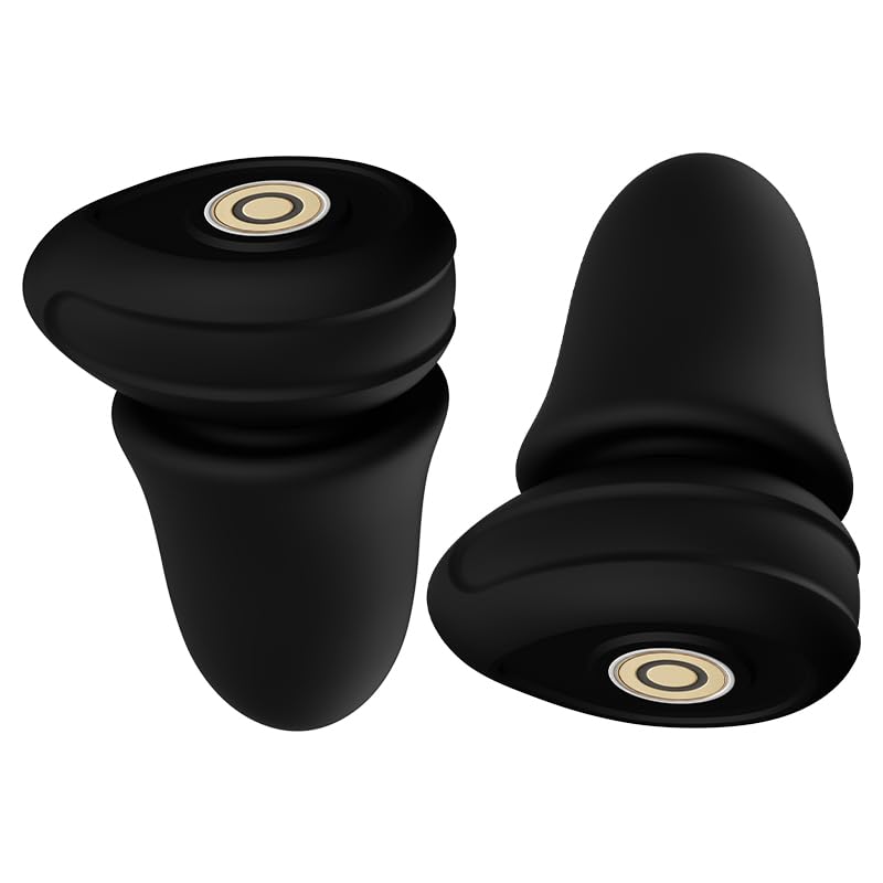 32dB High Fidelity Ear Plugs Noise Cancelling Certified for Concert | Earplugs Loss-Proof Link, Reusable for Live Music, DJs, Festivals, Live Events, Sports,4 Sizes, Premium Gift Box