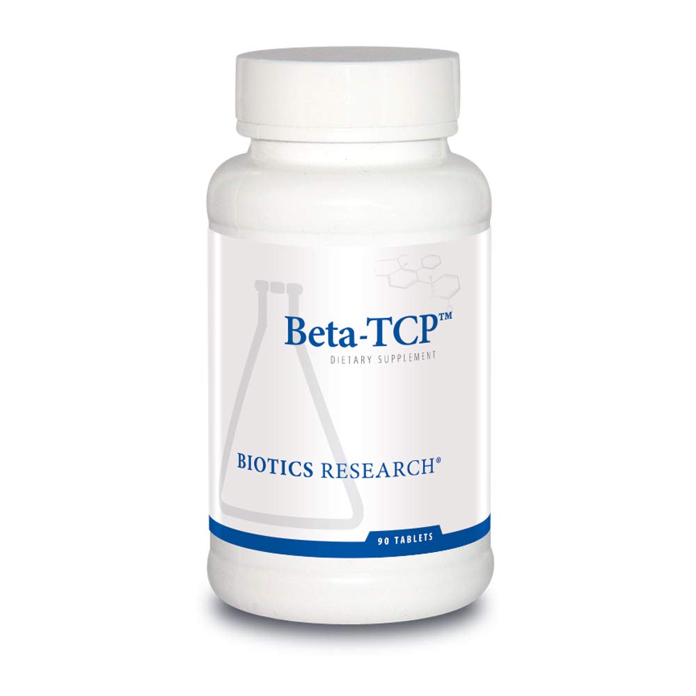 BIOTICS RESEARCH Beta TCP - Natural Nutritional Support for Bile Production, Liver Function, Aids in Fat Digestion & Healthy Cholesterol - Supplies Betaine Organic Beet Concentrate - 90 Tablets