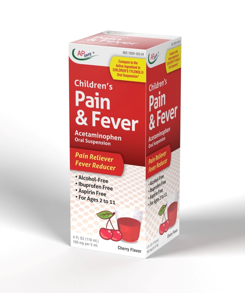 Children's Pain & Fever Acetaminophen Oral Suspension