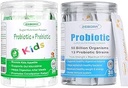 ZEBORA Probiotics for Women, Men and Kids Age 3+, Prebiotics and Probiotics Powder for Digestive and Immune Health – Support Healthy-Respiratory-System Gluten Free and Non GMO, 30 Bags