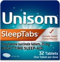 Unisom SleepTabs, Nighttime Sleep-aid, Doxylamine Succinate, 32 Tablets