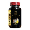 CHIA Seed Supplement - Omega-3, High Fiber and Protein Source, superfood, Good Source of Fiber, Non-GMO, Gluten Free, Chia Seed Oil Capsules - 1 Bottle 60 Capsules