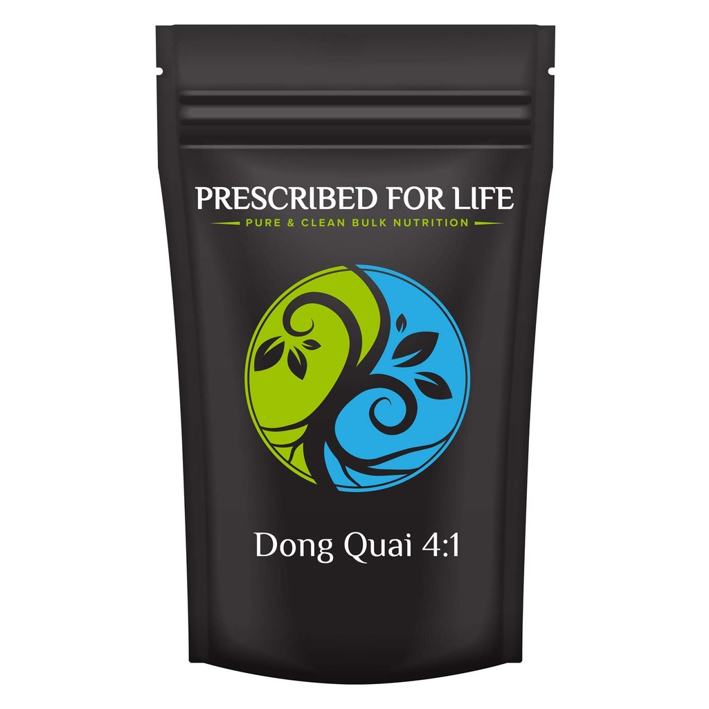 Prescribed For Life Dong Quai Powder | 4:1 Natural Non-GMO Angelica Sinensis Root Powder | Unbleached, Gluten Free, Vegan, Soy Free, Kosher, No Fillers (2 kg)