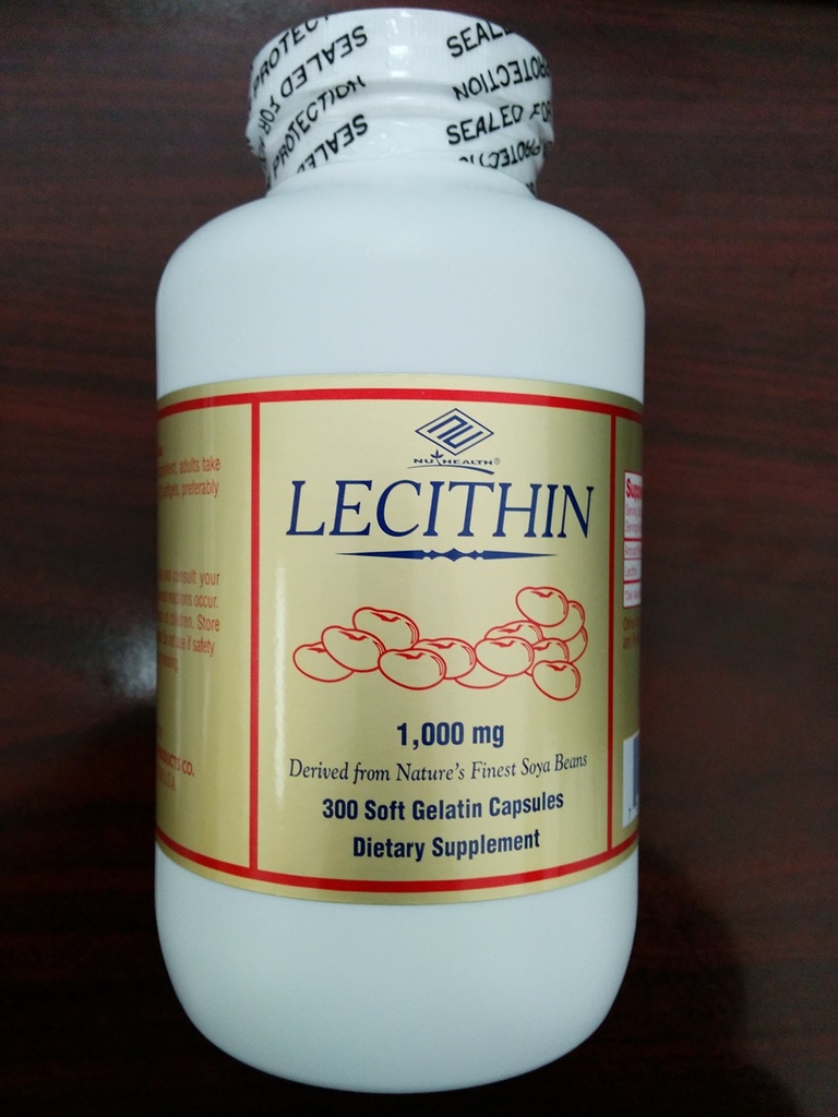 Lecithin (1000 Mg, 300 Softgels)
