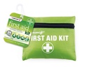 Masterplast First Aid Kit Compact | 24 Pieces - Compact & Organised, Mini Emergency Kit, for Camping, Home, Office, Car, Travel - Plasters, Banages, Dressings, Medical Tape
