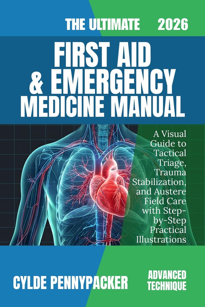 The Ultimate First Aid and Emergency Medicine Manual 2026: A Visual Guide to Tactical Triage, Trauma Stabilization, and Austere Field Care with Step-by-Step Practical Illustrations (English Edition)